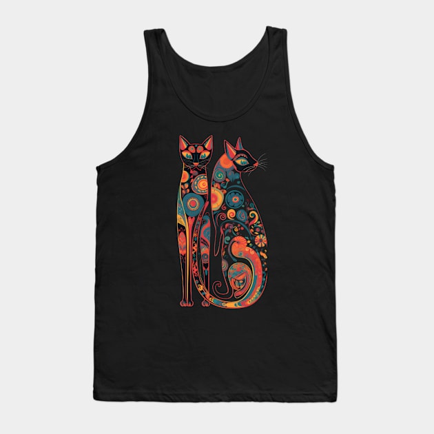 Cool Cats 05 Tank Top by Mistywisp